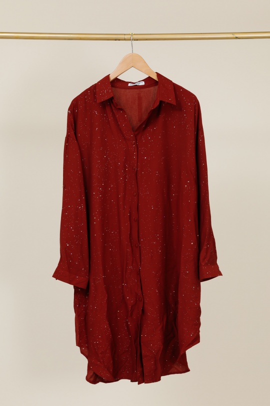 Robes & Combinaisons Femme Bordeaux Christy R630 Efashion Paris