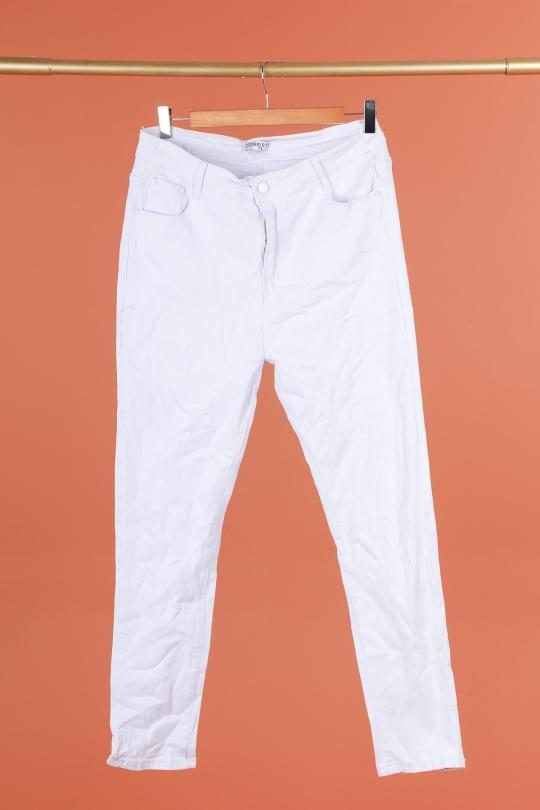Pantalons Femme Blanc Christy D001 (PACK DE 6) Efashion Paris