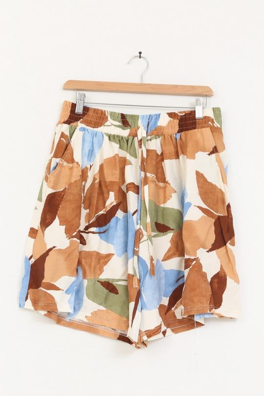 Shorts Femme Beige Christy AB033 Efashion Paris