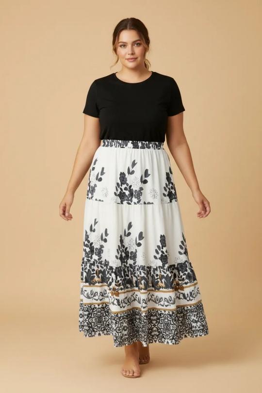 Gonne Donna Black Christy AB032 Efashion Paris