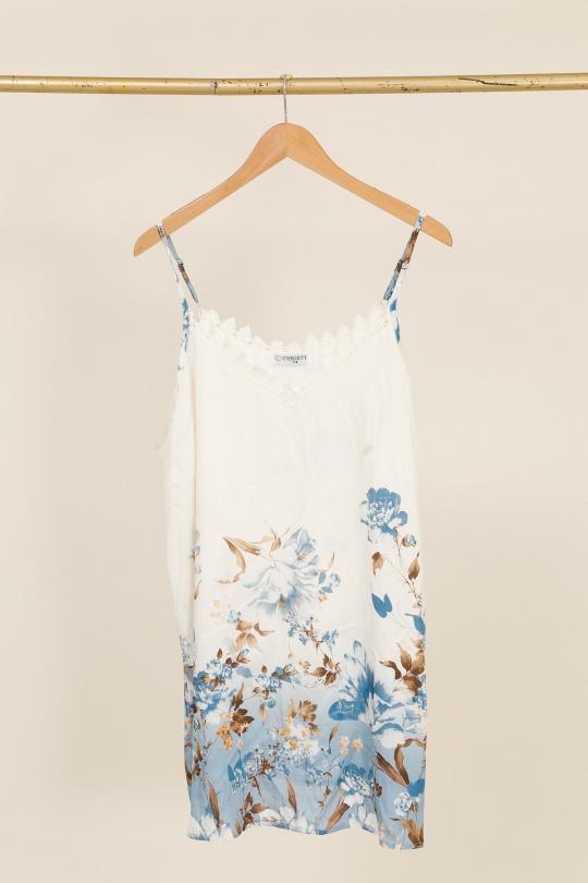 Débardeurs Femme Bleu Christy F653 Efashion Paris