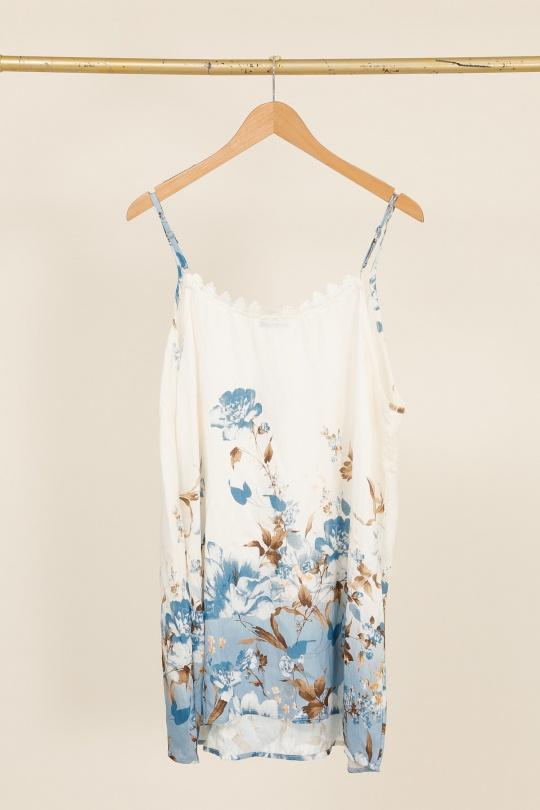 Débardeurs Femme Bleu Christy F653 Efashion Paris