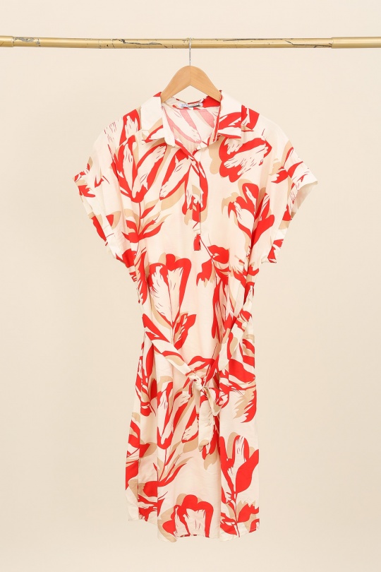 Robes & Combinaisons Femme Rouge Christy R290-12 Efashion Paris