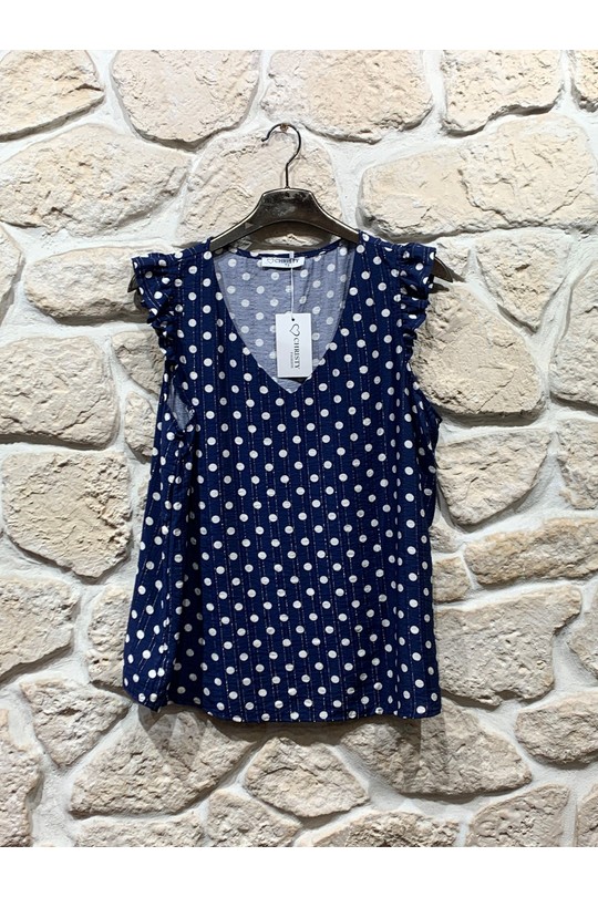 Débardeurs Femme Marron Christy F458-25 Efashion Paris