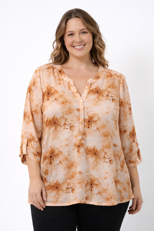 Camisas & blusas Mujer Yellow Christy F683 Efashion Paris