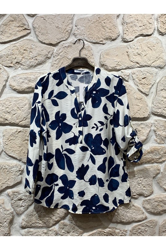 Camisas & blusas Mujer Navy blue Christy F686 Efashion Paris