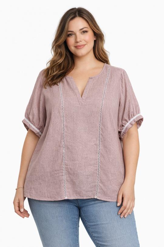 Camisas & blusas Mujer Pink Christy K028 Efashion Paris