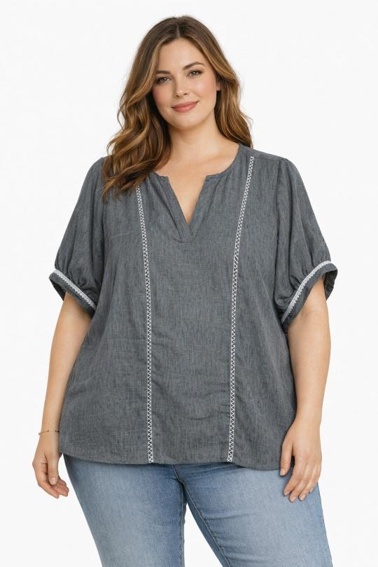 Camisas & blusas Mujer Pink Christy K028 Efashion Paris