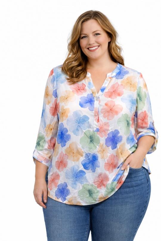 Camisas & blusas Mujer Yellow Christy F682 Efashion Paris