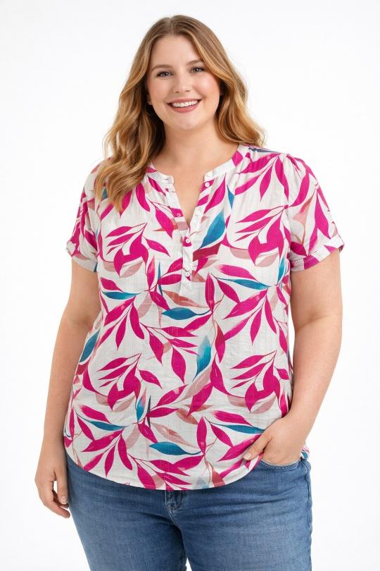 Tops Femme Vert Christy 1663-26 Efashion Paris