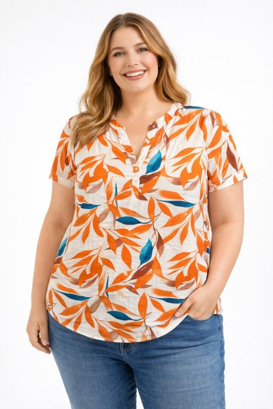 Tops Femme Vert Christy 1663-26 Efashion Paris