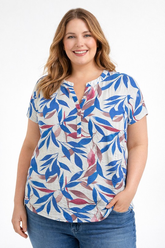 Tops Femme Vert Christy 1663-26 Efashion Paris