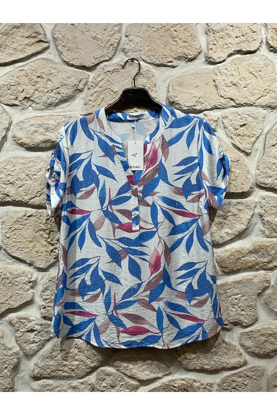 Tops Femme Vert Christy 1663-26 Efashion Paris