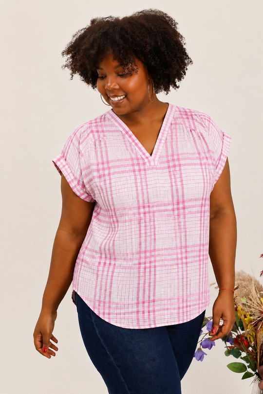 Tops Femme Rose Christy 1653-33 Efashion Paris