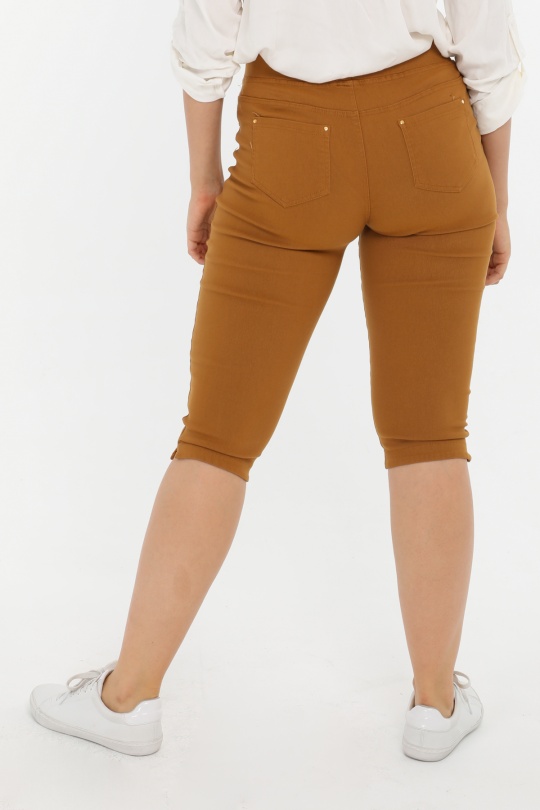 Pantacourts Femme Rose poudre Christy 6503 Efashion Paris