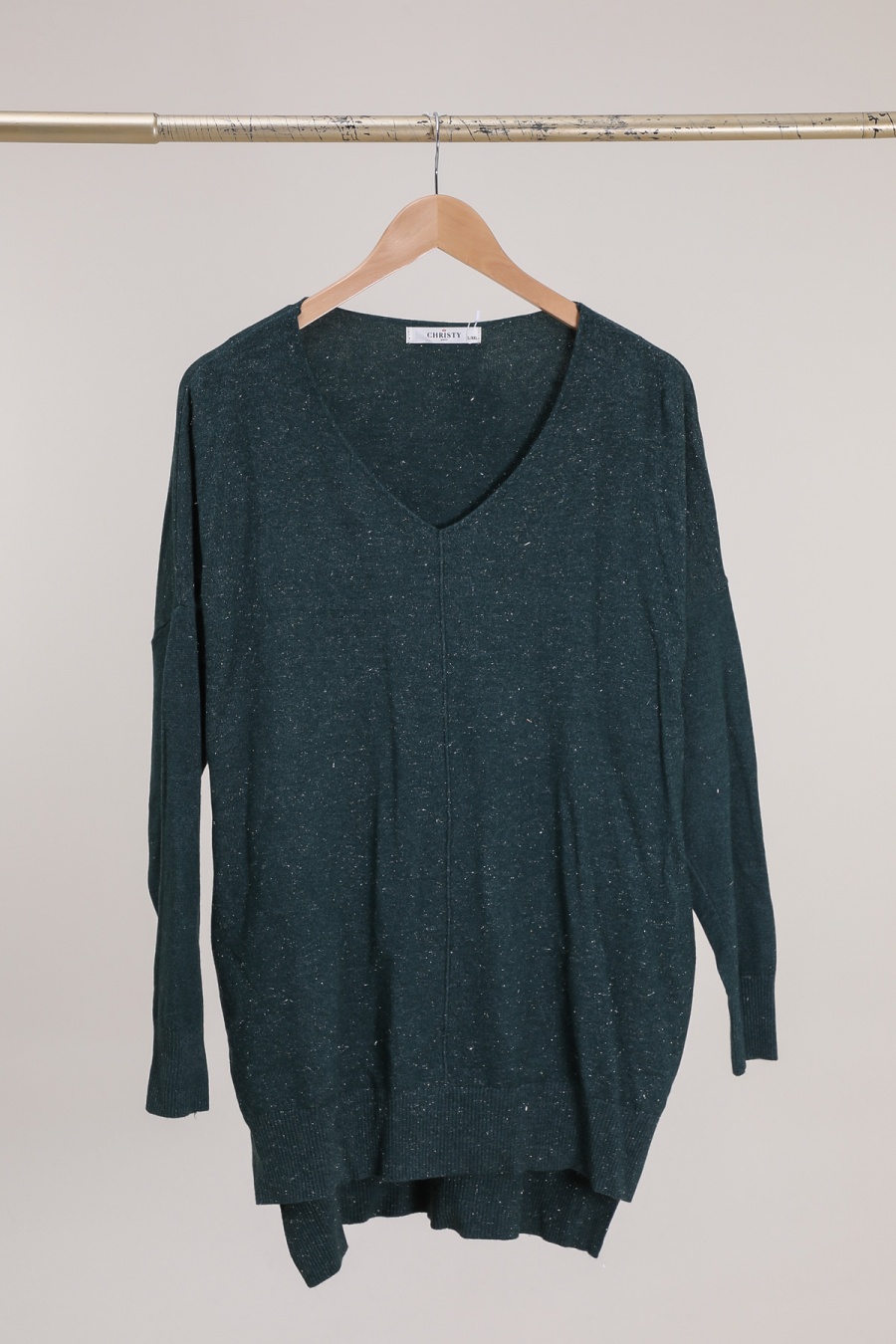 Pulls Femme 2265-VERT BOUTEILLE Christy | Efashion Paris sur eFashion.