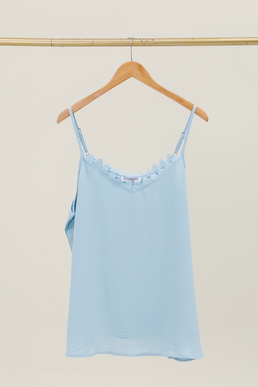 Débardeurs Femme Rose Christy 1651-6 #c Efashion Paris