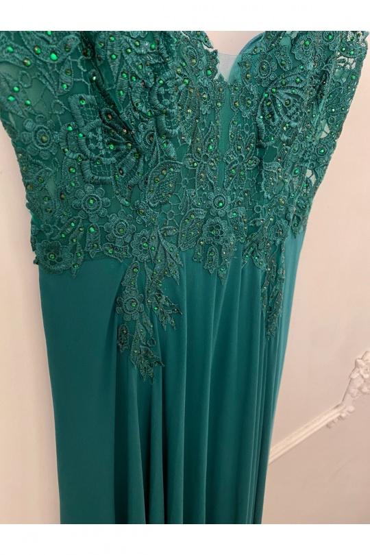 Robes de soirée Femme Rose poudre Lautinel R1854 Efashion Paris