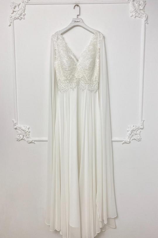 Robes de soirée Femme Blanc Lautinel R8302 Efashion Paris