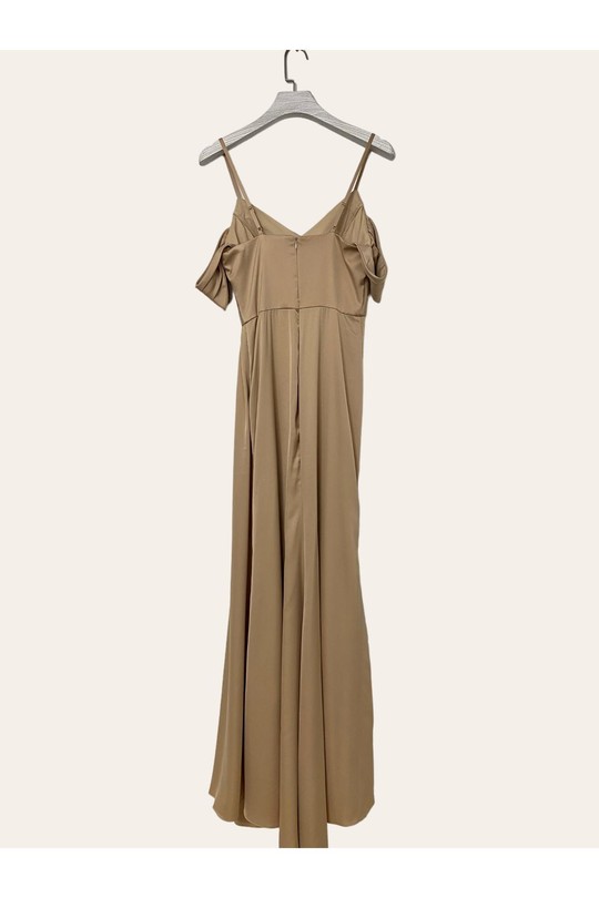 Robes de soirée Femme Orange clair Lautinel R1884 Efashion Paris