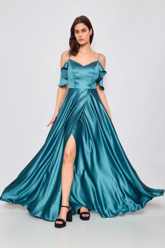 Robes de soirée Femme Blanc Lautinel R8323 Efashion Paris