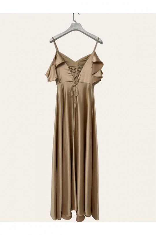 Robes de soirée Femme Blanc Lautinel R8323 Efashion Paris