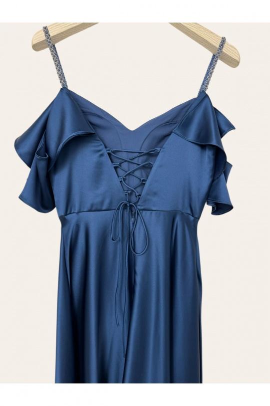 Robes de soirée Femme Blanc Lautinel R8323 Efashion Paris