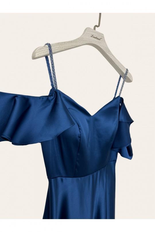 Robes de soirée Femme Blanc Lautinel R8323 Efashion Paris