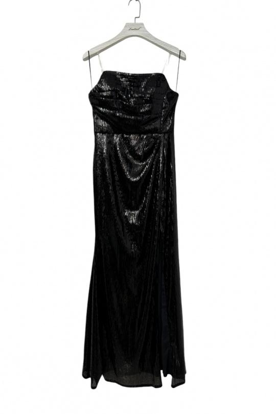 Evening dresses Women Black Lautinel R8326 Efashion Paris
