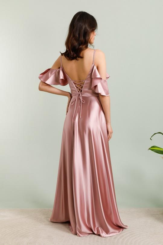Robes de soirée Femme Blanc Lautinel R8323 Efashion Paris
