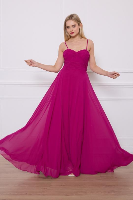 Evening dresses Women FUCHSIA Lautinel R1992 Efashion Paris