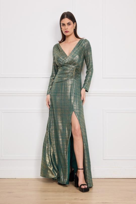 Vestidos y Monos Mujer Dark green Lautinel R8335G Efashion Paris