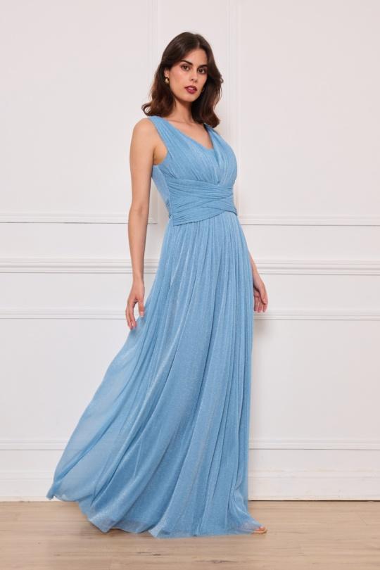 Robes de soirée Femme Chocolat Lautinel R8339 Efashion Paris