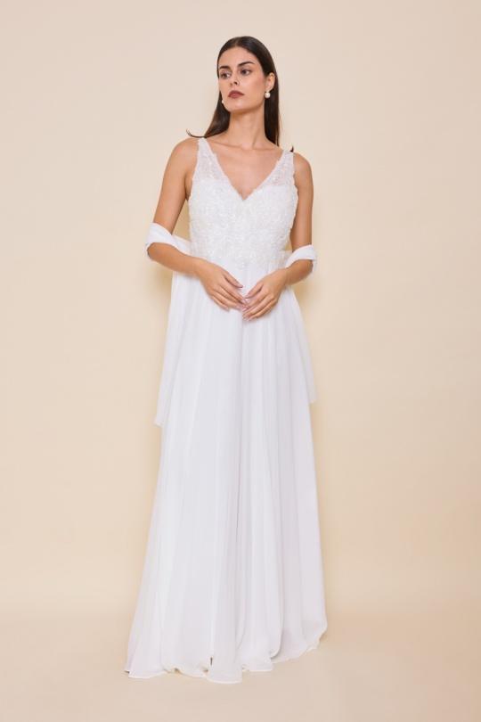 Robes & Combinaisons Femme Blanc Lautinel R8212G Efashion Paris