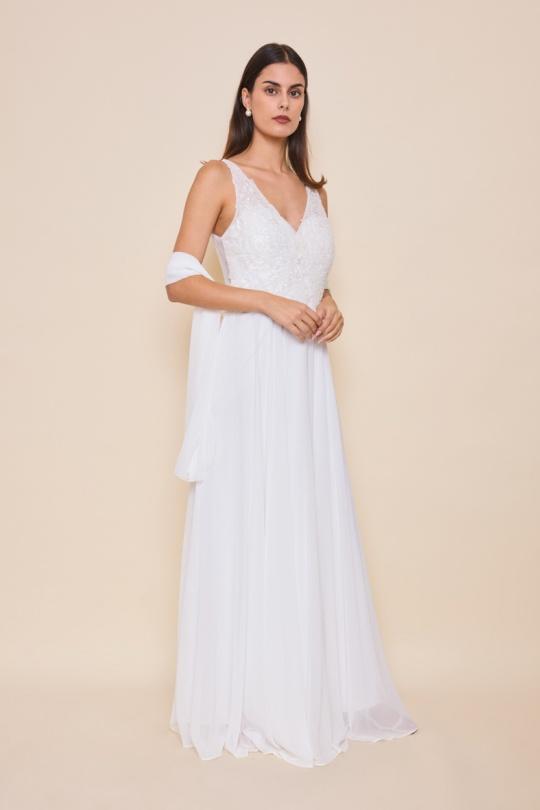 Robes & Combinaisons Femme Blanc Lautinel R8212G Efashion Paris