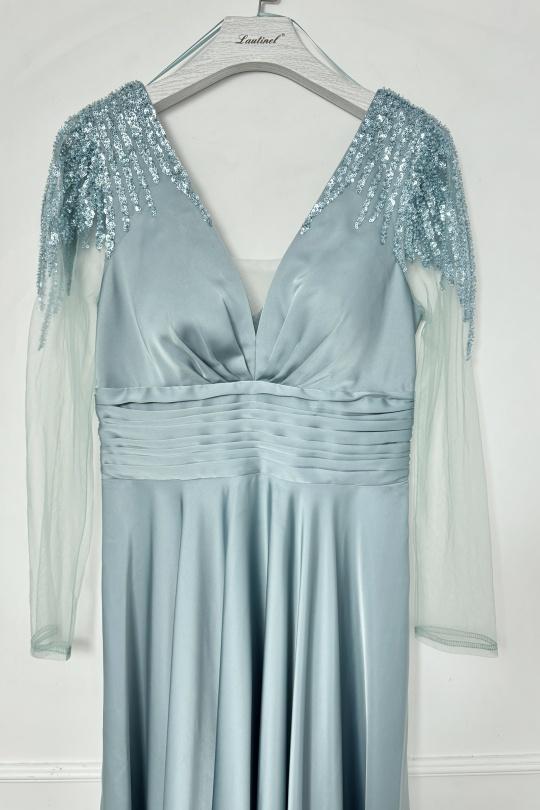 Robes de soirée Femme Céladon Lautinel R8346 Efashion Paris