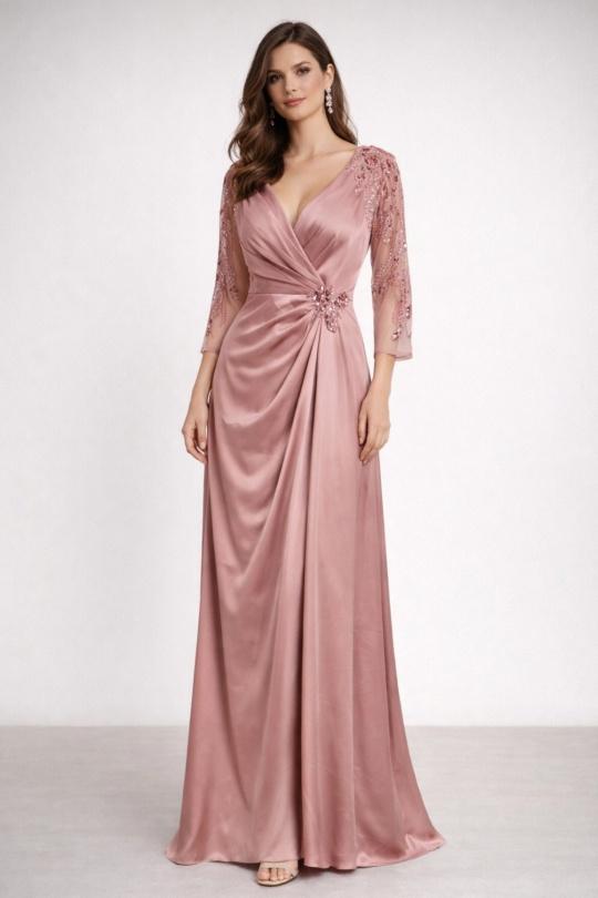 Robes de soirée Femme Blanc Lautinel R8345 Efashion Paris