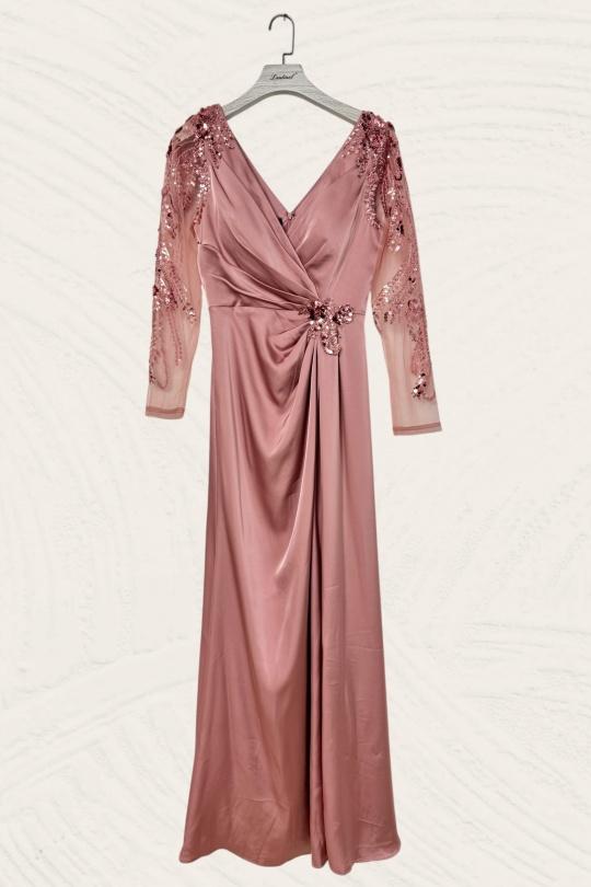 Robes de soirée Femme Blanc Lautinel R8345 Efashion Paris