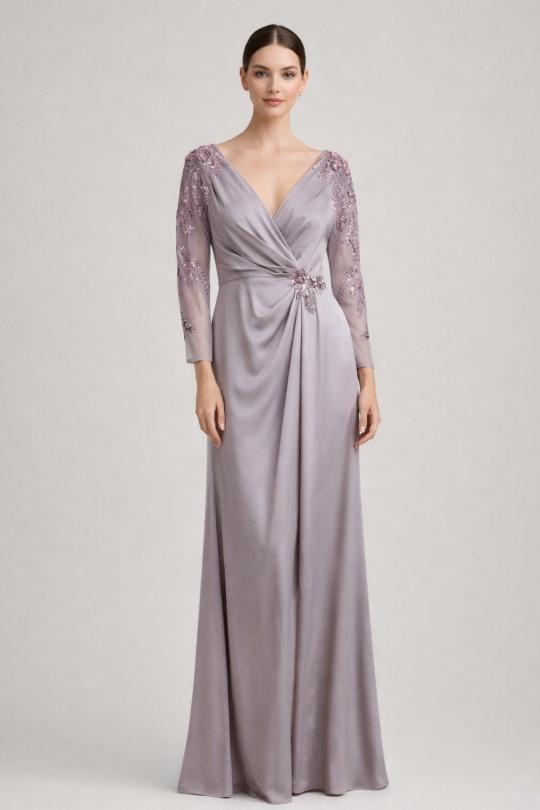 Robes de soirée Femme Blanc Lautinel R8345 Efashion Paris