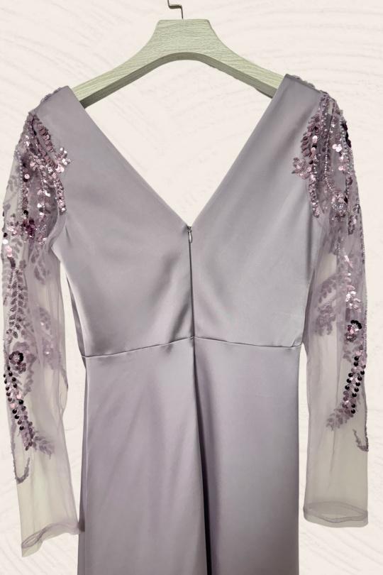 Robes de soirée Femme Blanc Lautinel R8345 Efashion Paris