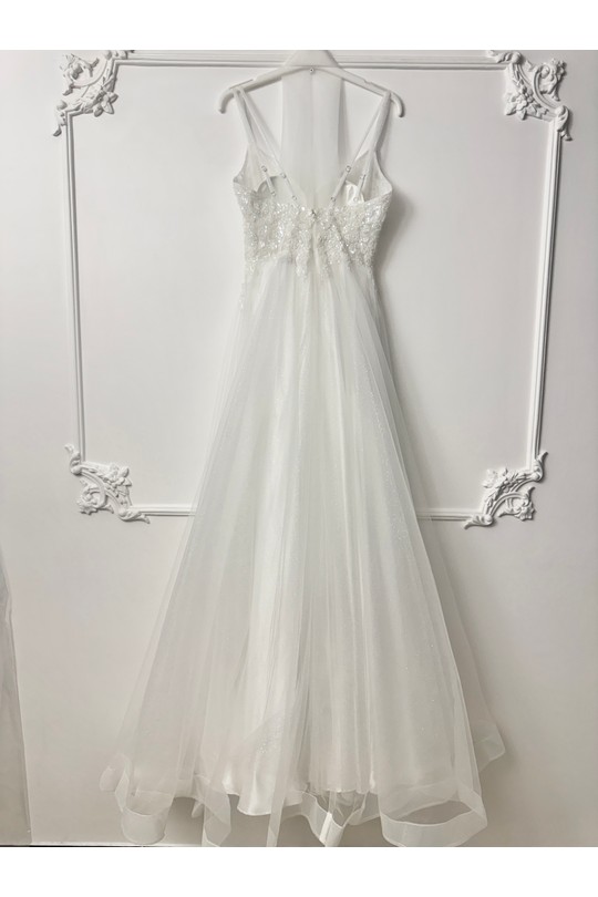 Robes de soirée Femme Blanc Lautinel R1997 Efashion Paris