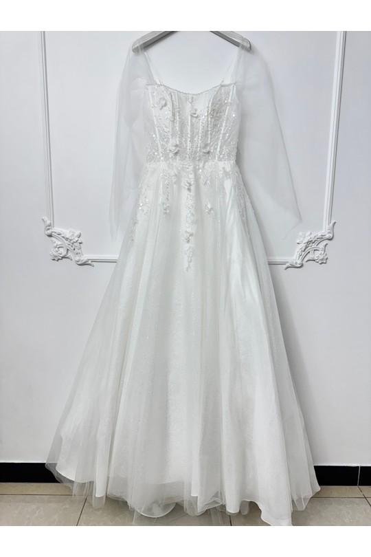 Robes de soirée Femme Blanc Lautinel R2604 Efashion Paris