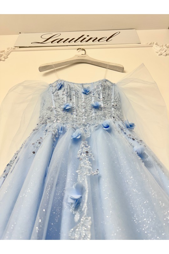 Robes de soirée Femme Blanc Lautinel R2604 Efashion Paris