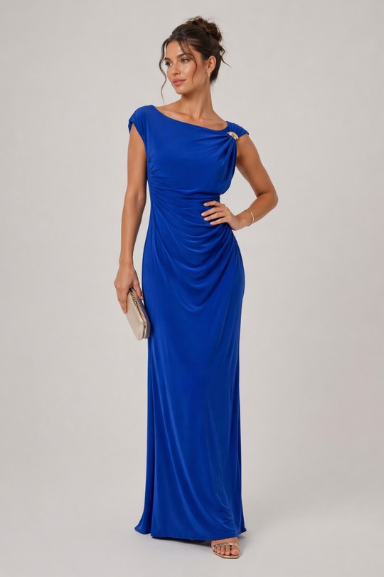 Robes de soirée Femme Kaki Lautinel R75535 Efashion Paris