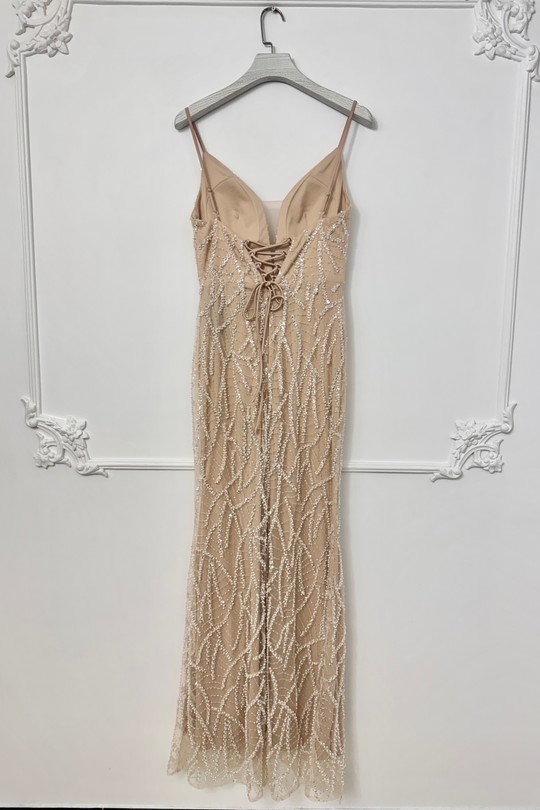 Robes de soirée Femme Blanc Lautinel R8354 Efashion Paris