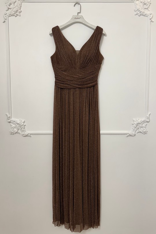 Robes de soirée Femme Chocolat Lautinel R8339 Efashion Paris