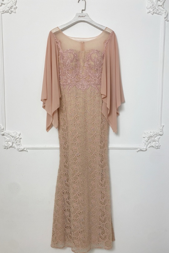 Evening dresses Women Light pink Lautinel R8151 Efashion Paris
