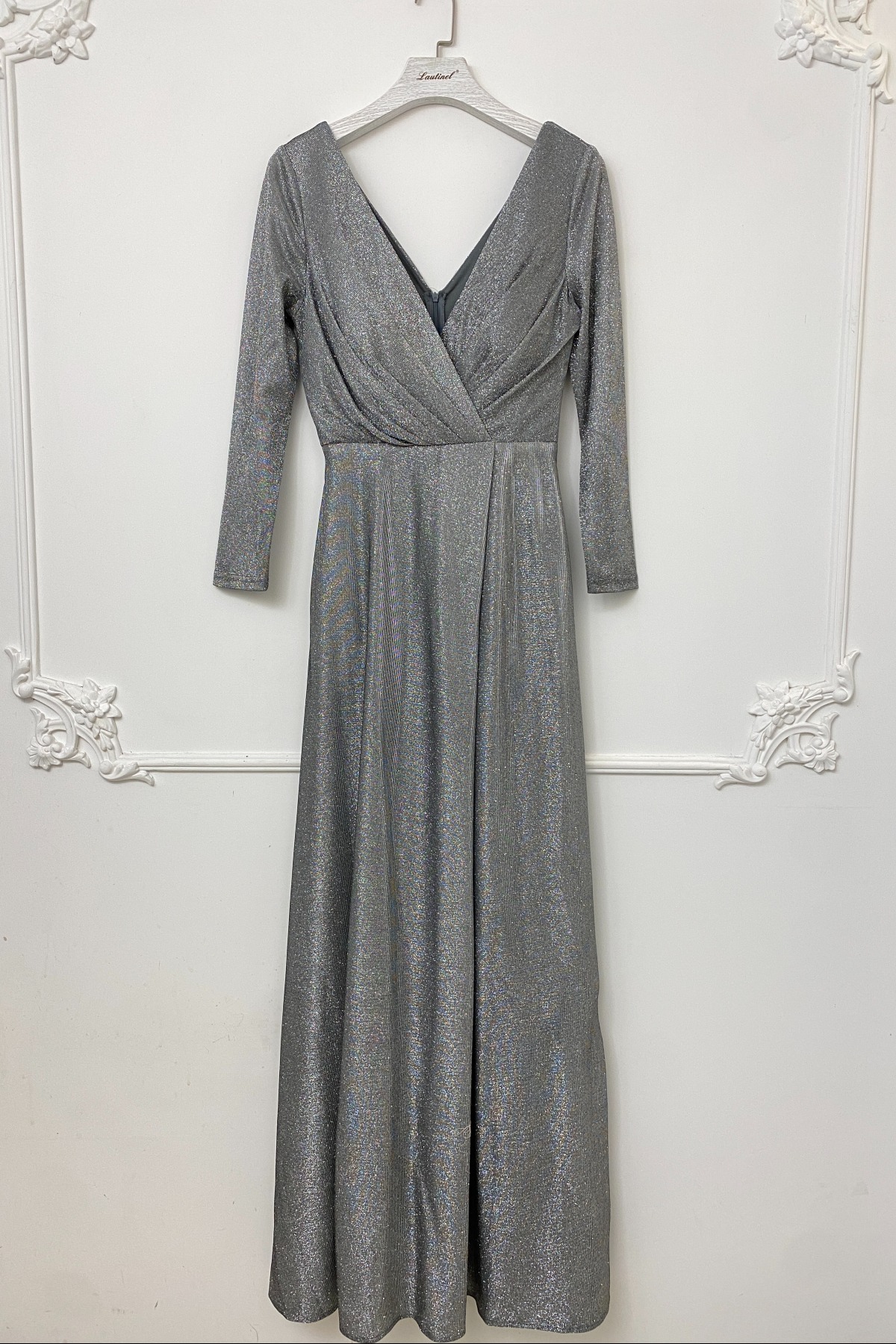 Robes de soirée Femme Argent Lautinel R1828 #c Efashion Paris
