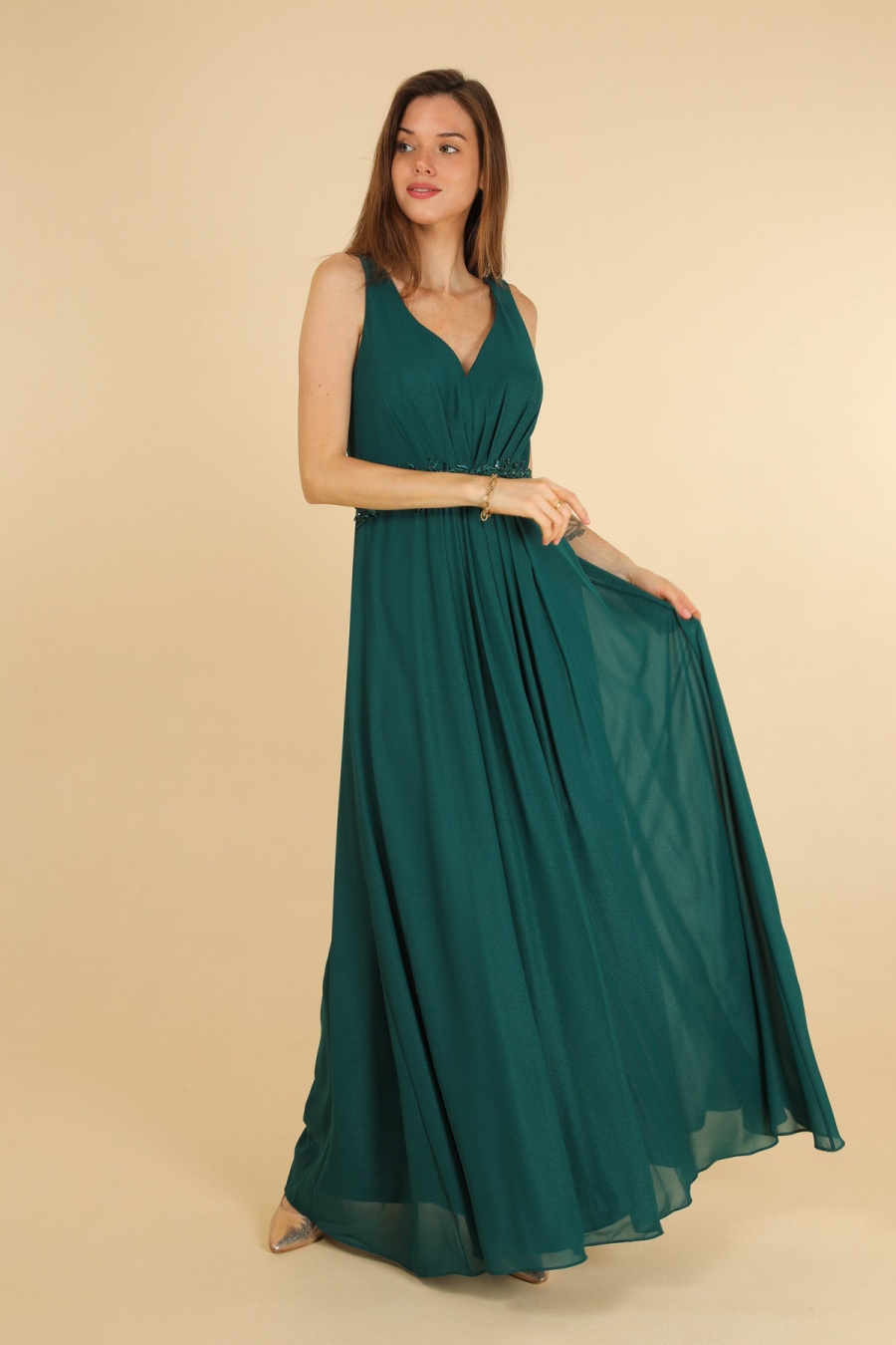 Evening dresses Women Dark green Lautinel R8306 #c Efashion Paris