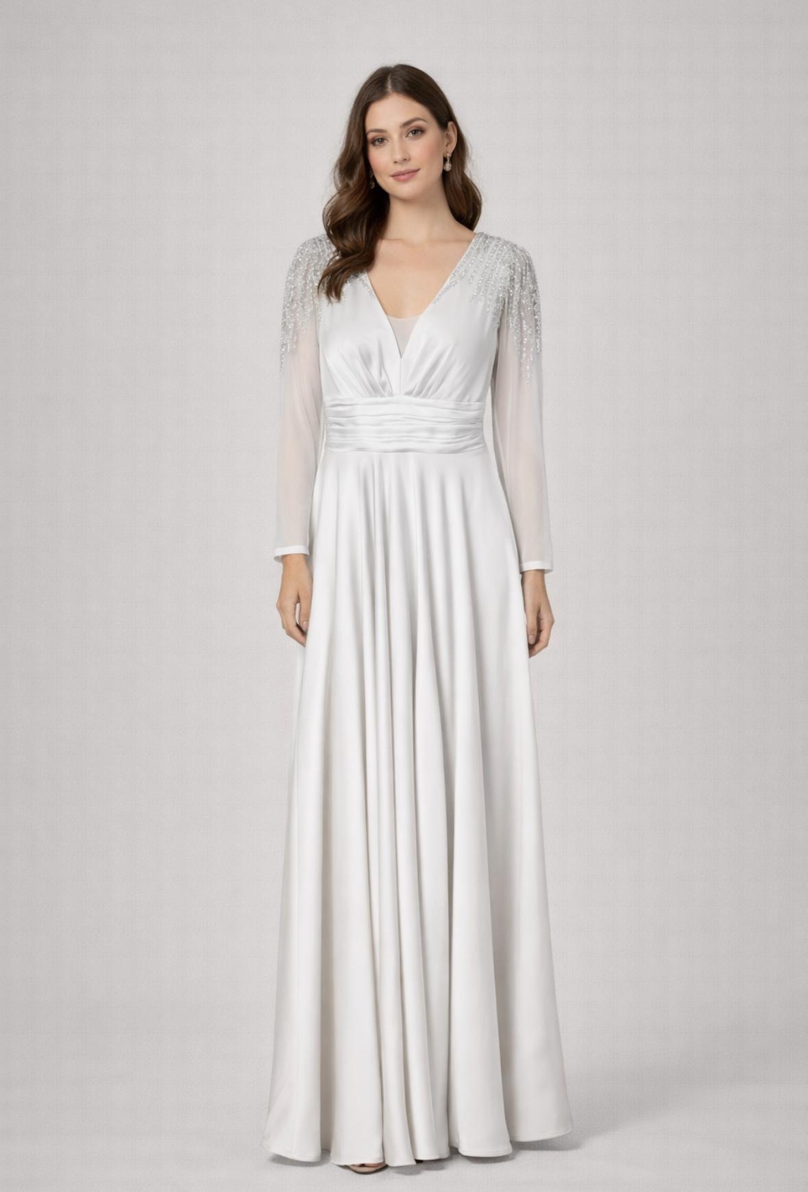 Robes de soirée Femme Céladon Lautinel R8346 #c Efashion Paris